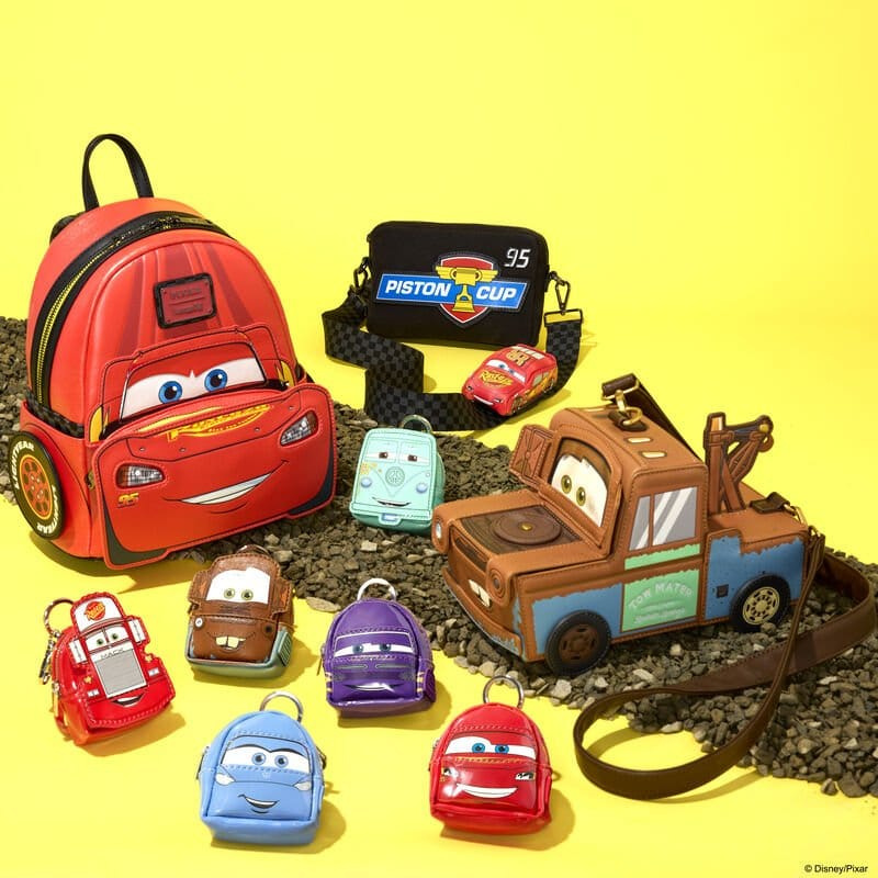 Cars by Loungefly Keychains Mini Backpack 20th Anniversary Blind Box Assortment (15) 3