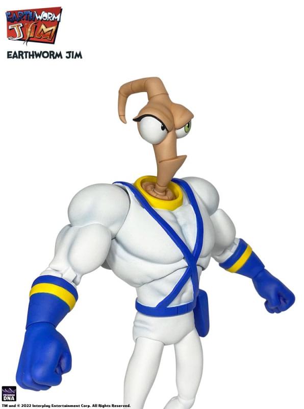 Earthworm Jim Action Figure Wave 1: Earthworm Jim & Snot 15 cm 9