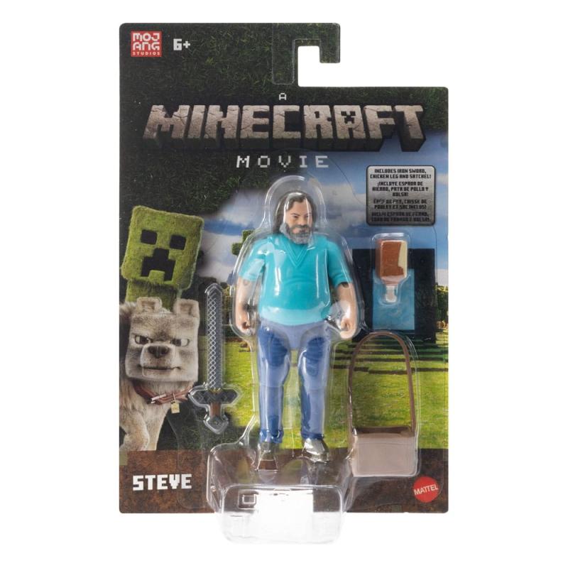 A Minecraft Movie Action Figure Steve 10 cm 2