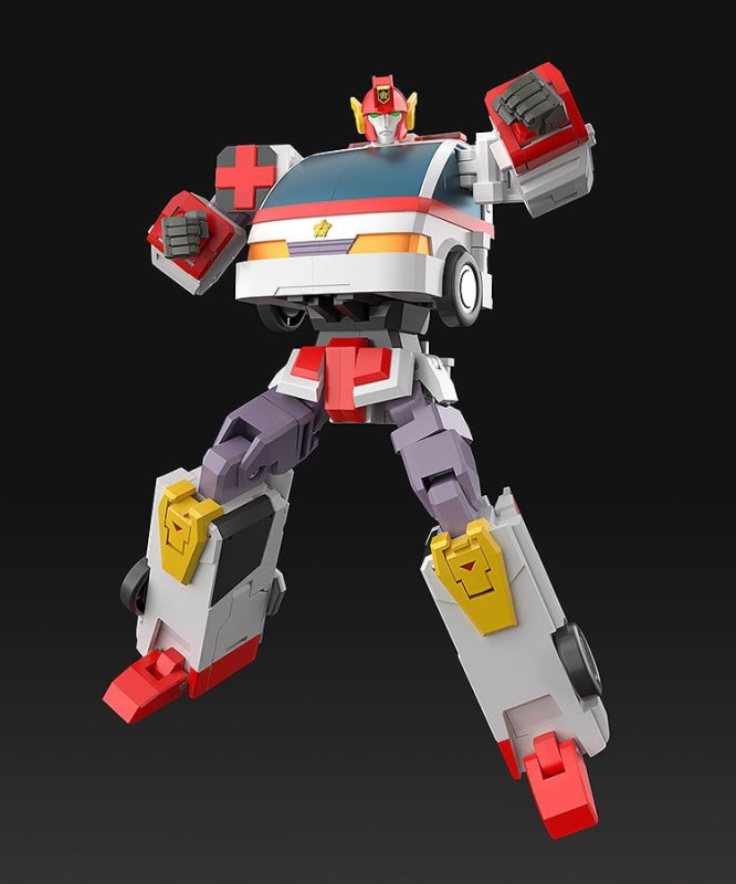 Brave Police J-Decker Action Figure The Gattai Duke Fire 25 cm 8