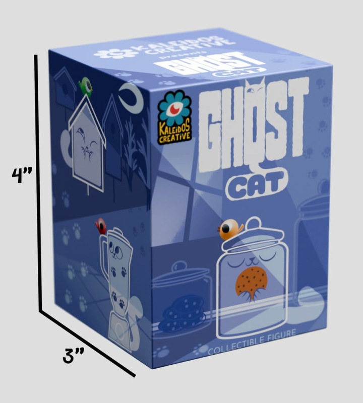 Ghost Cat Mini Figures S1 6 cm Blind Box Display (6) 8
