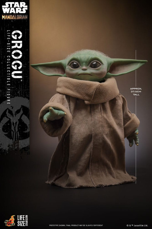 Star Wars: The Mandalorian Life-Size Masterpiece Actionfigur Grogu 37 cm 6