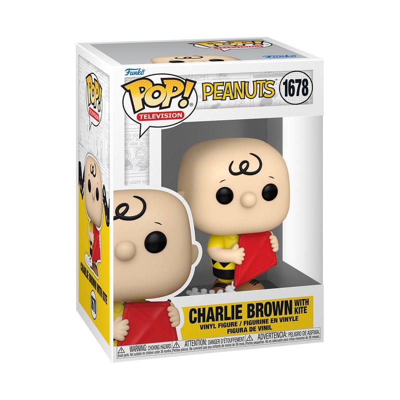 Peanuts POP! Animation Figure Charlie Brown w/Kite 9 cm 1