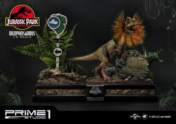 Jurassic Park Statue 1/6 Dilophosaurus Bonus Version 41 cm