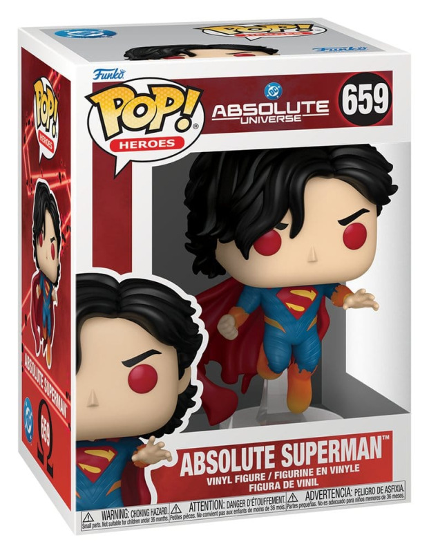 DC Comics POP! Comics Vinyl Figure Absolute Superman with Chase 9 cm  Assortment (6) 2