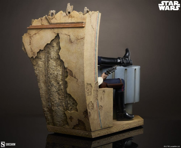 Star Wars Episode IV Mixed Media Premium Format Figure Han Solo: Sorry About the Mess 32 cm 10