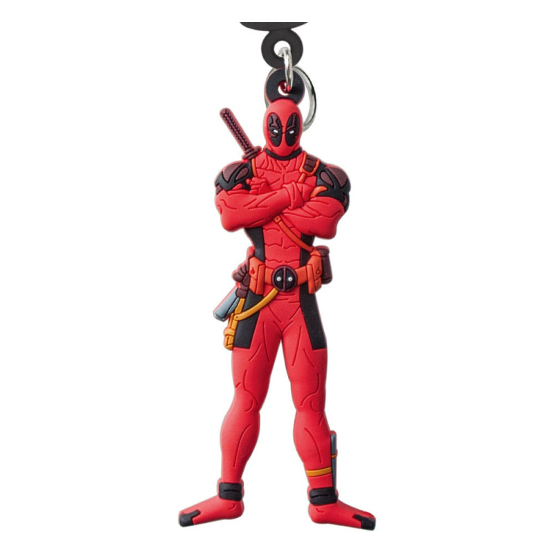 Marvel Deadpool Soft Touch PVC Bag Clip Deadpool