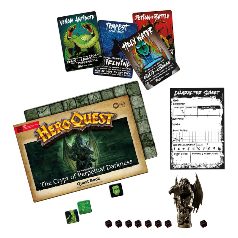 HeroQuest Board Game Expansion The Crypt of Perpetual Darkness Quest Pack *English Version* 6