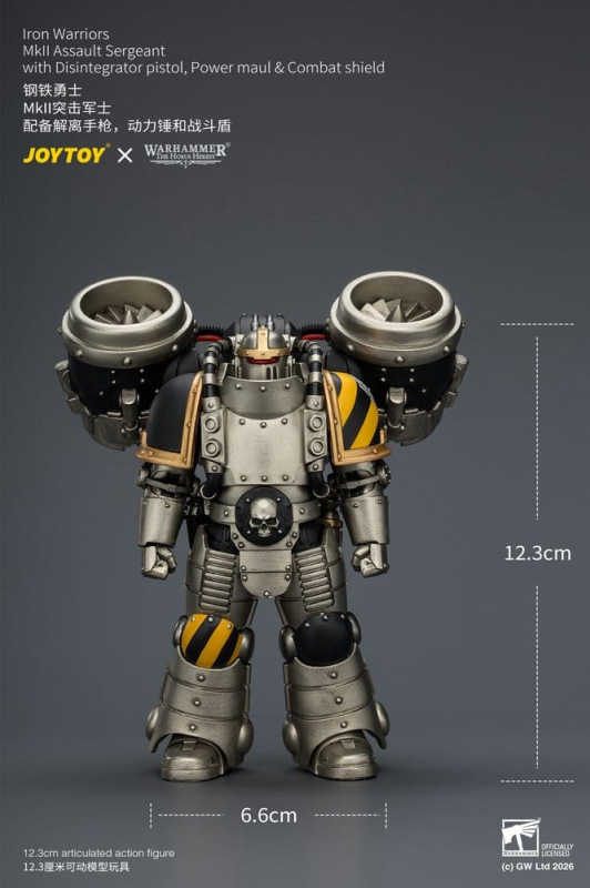 Warhammer The Horus Heresy Action Figure Iron Warriors MkII Assault Sergeant 12 cm 9