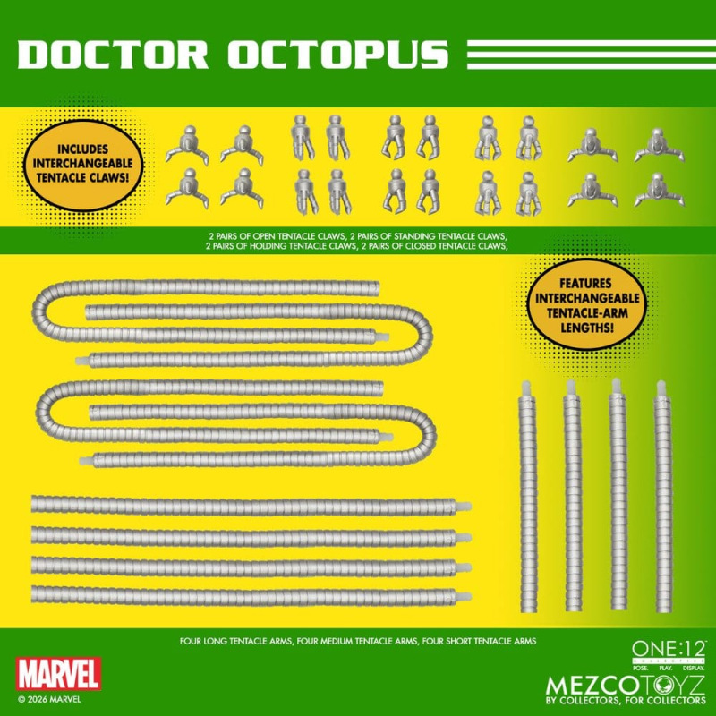 Marvel Comics One:12 Collective Action Figure 1/12 Doctor Octopus 16 cm 5