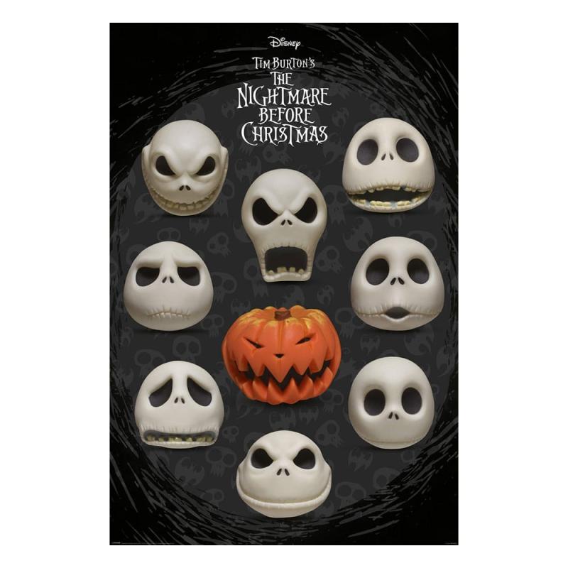 Nightmare before Christmas Poster Pack Many Faces of Jack 61 x 91 cm (4)