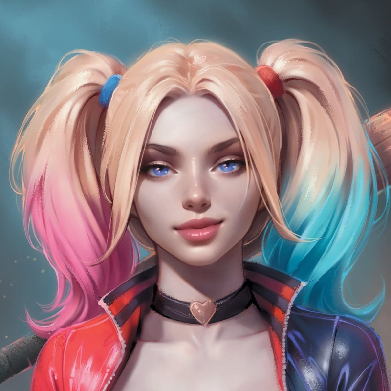 DC Comics Fine Art Print Harley Quinn 41 x 61 cm - unframed 3