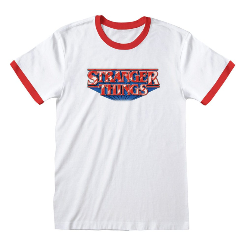 Stranger Things T-Shirt Retro Logo Size S