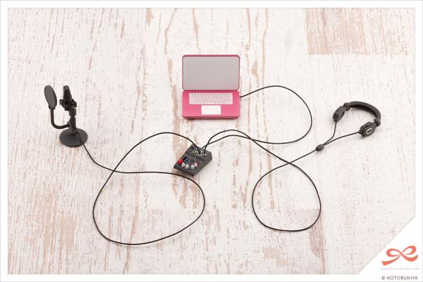 Sousai Shojo Teien Model Kit Accesoory Set 1/10 After School Ritsuka's Karaoke & Recording