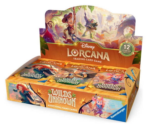 Disney Lorcana TCG Wilds Unknown Booster Display (24) *English Edition*