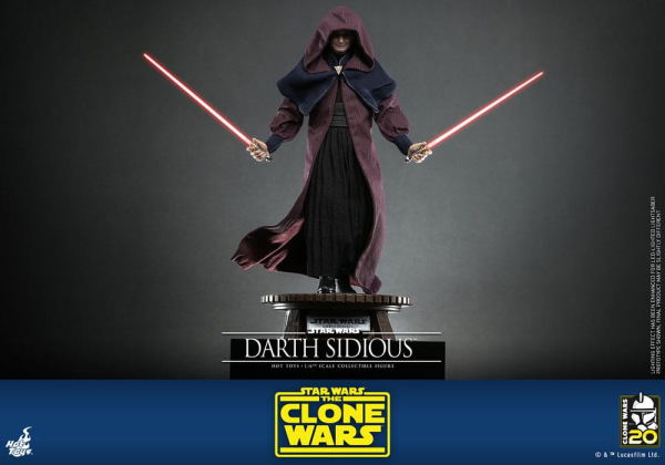 Star Wars: The Clone Wars Action Figure 1/6 Darth Sidious 29 cm 2