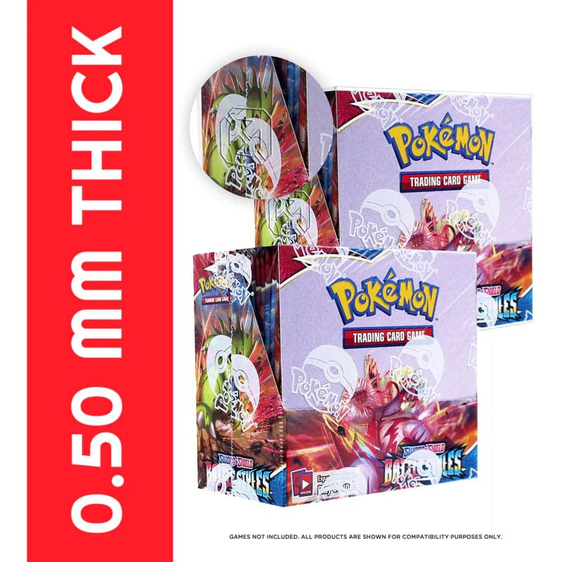 PET Protectors 5-Pack for Booster Boxes / Elite Trainer Boxes Ver. 1 4