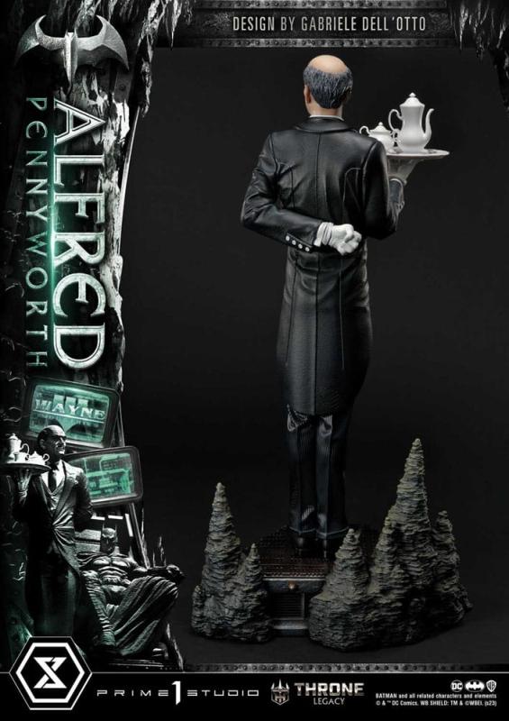 DC Comics Throne Legacy Series Statue Alfred Pennyworth (Batman Comics) Bonus Version 57 cm 5