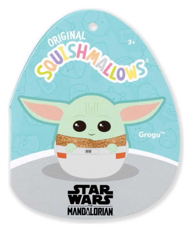 Squishmallows Star Wars Plush Grogu in Carrier 20 cm 7