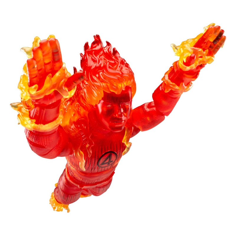 The Fantastic Four: First Steps Marvel Legends Action Figure Human Torch 15 cm 4