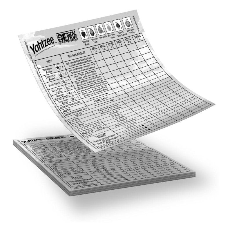 One Piece Yahtzee *German Version* 4