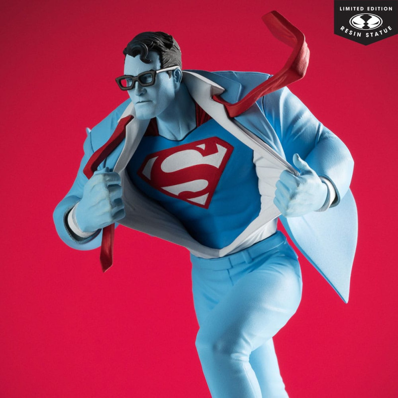 DC Direct Statue 1/10 Superman Red and Blue: Superman by Clayton Henry Limited Edition 16 cm 6