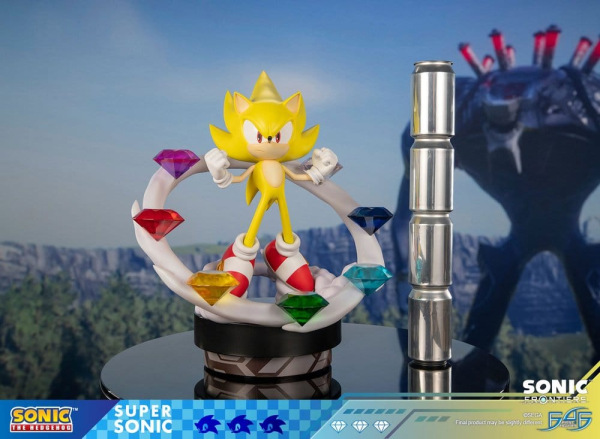 Sonic The Hedgehog Sonic Frontiers Resin Statue Super Sonic 45 cm 12