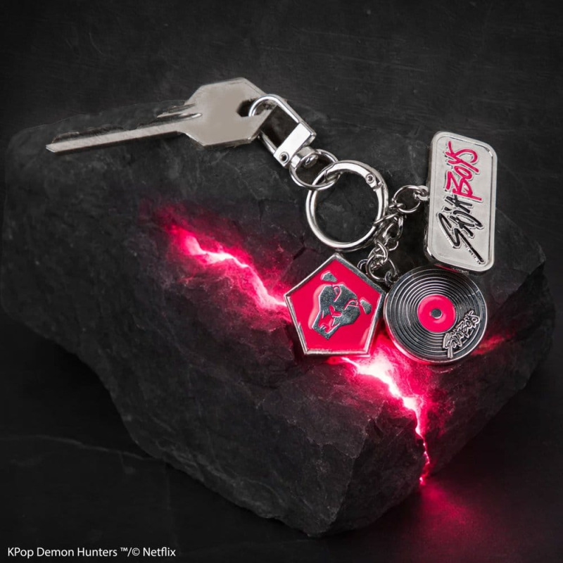 KPop Demon Hunters Charm Keychain Saja Boys 1