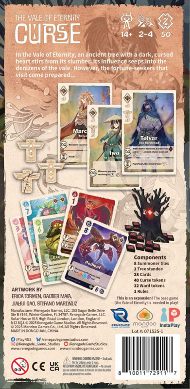 The Vale of Eternity card game Expansion Curse *Englische Version* 1
