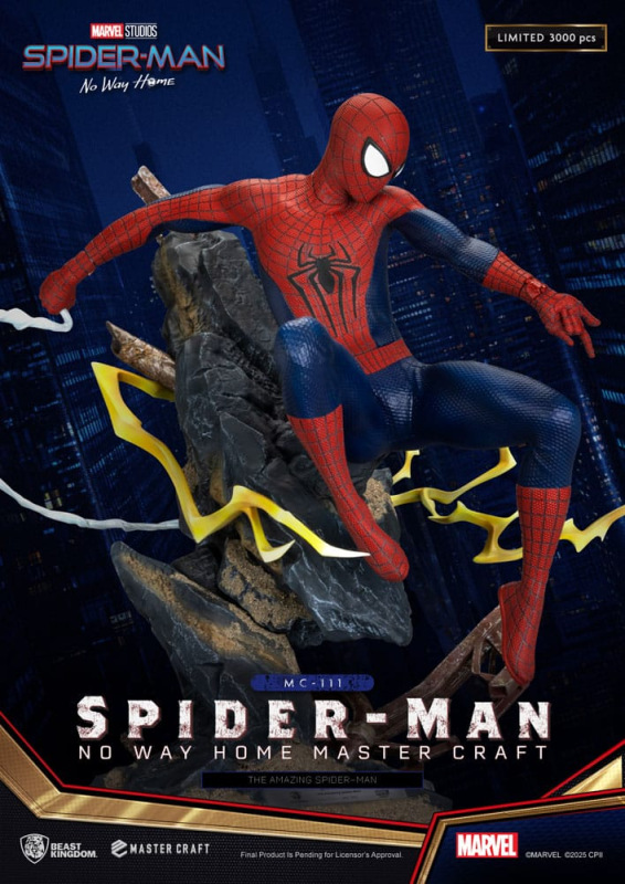 Spider-Man: No Way Home Master Craft Statue The Amazing Spider-Man 35 cm 3