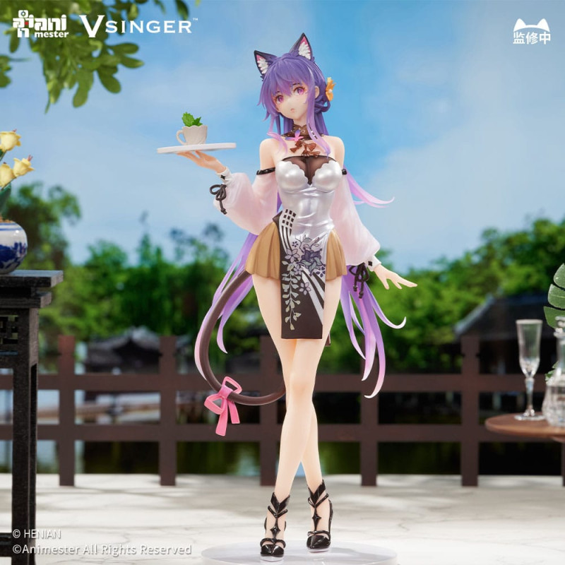 VSinger Luo Tianyi & Mo Qingxian Statue 1/7 Mo Qingxian Tea Time Melody Ver. 26 cm 6