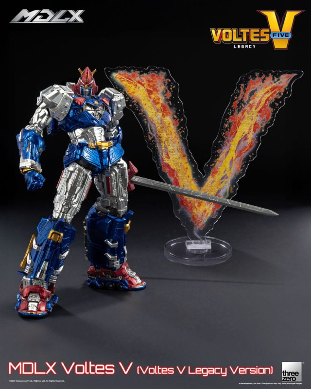 Voltes V MDLX Action Figure Cliffjumper (Voltes V Legacy Version) 15 cm 13