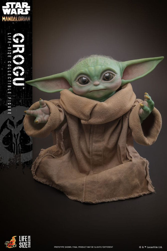 Star Wars: The Mandalorian Life-Size Masterpiece Actionfigur Grogu 37 cm 12