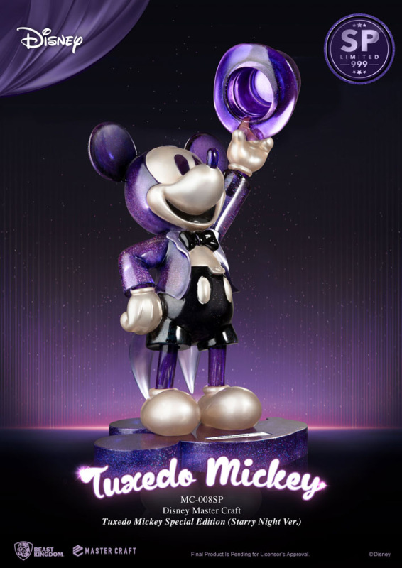 Mickey Mouse Master Craft Statue 1/4 Tuxedo Mickey Special Edition Starry Night Ver. 47 cm 1