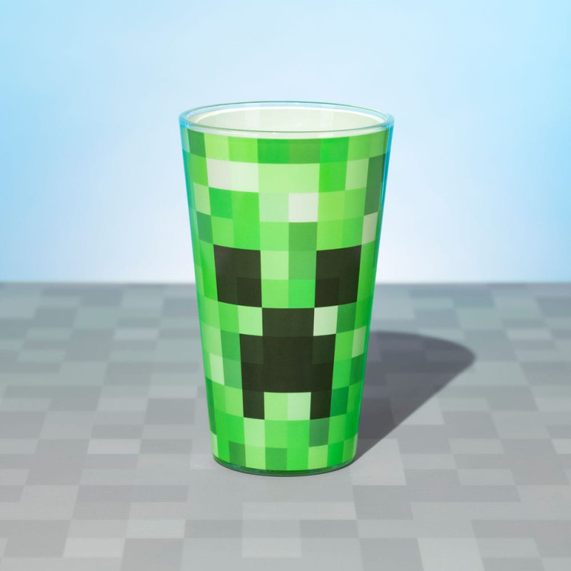 Minecraft Pint Glass Creeper 3