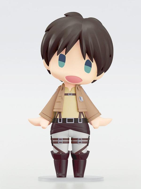 Attack on Titan HELLO! GOOD SMILE Action Figure Eren Yeager 10 cm 2