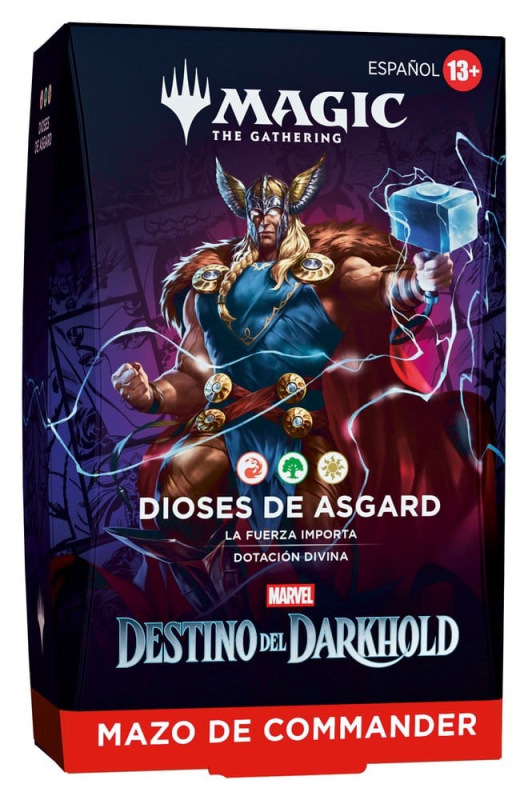 Magic the Gathering Marvel: Destino del Darkhold Commander Decks Case (4) spanish 2
