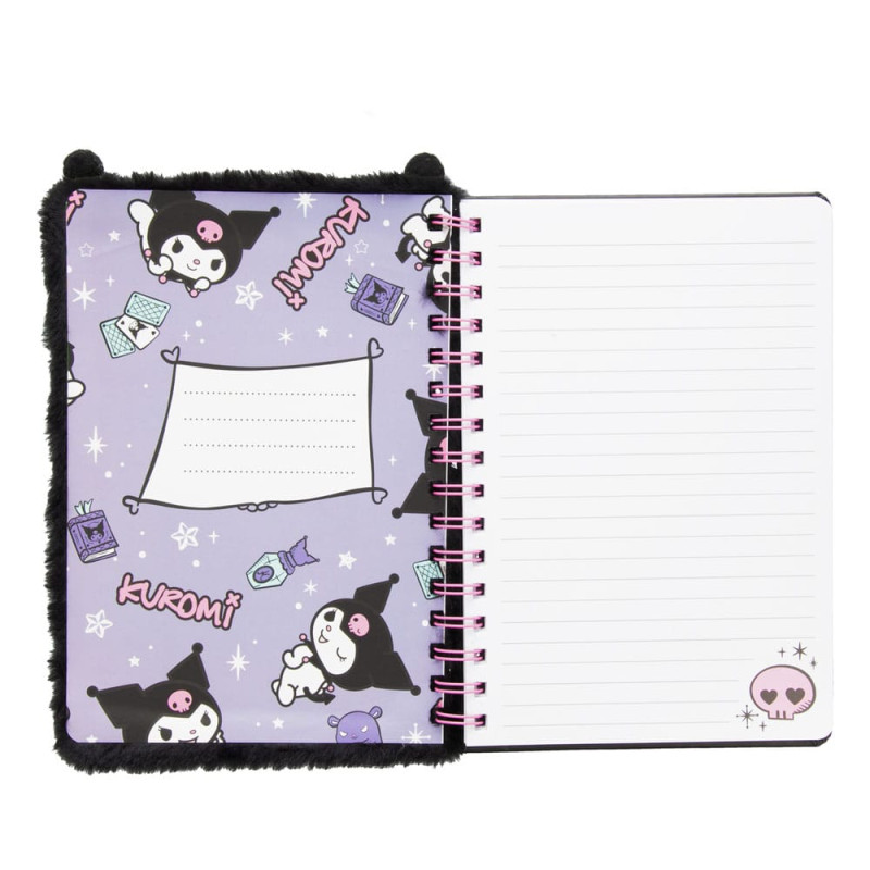 Sanrio Notebook Kuromi Fluffy 1