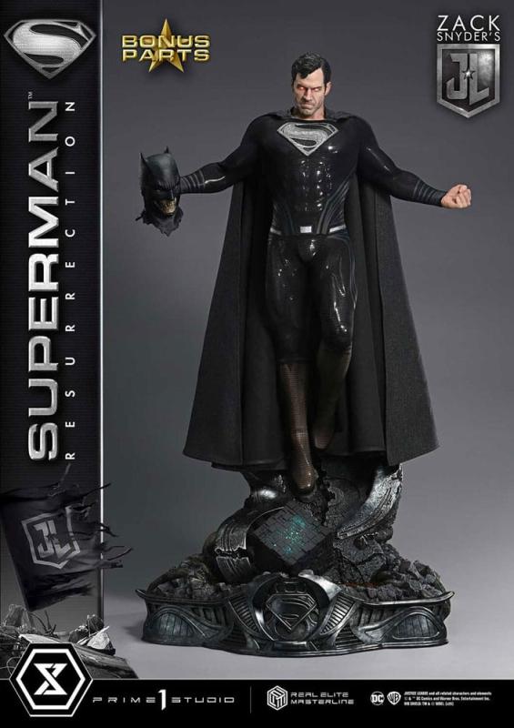 Zack Snyder's Justice League Real Elite Masterline Series Statue 1/3 Superman Resurrection Deluxe Bo