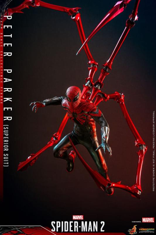 Spider-Man 2 Video Game Masterpiece Action Figure 1/6 Peter Parker (Superior Suit) 30 cm