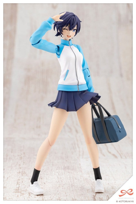 Sousai Shojo Teien Plastic Model Kit 1/10 Rui Saotome Touhou High School Tracksuit 16 cm 2