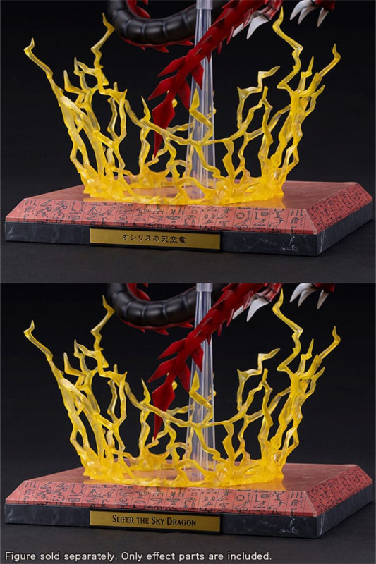 Yu-Gi-Oh! PVC Statue Accessories Slifer the Sky Dragon Egyptian God Expansion Parts Set 9
