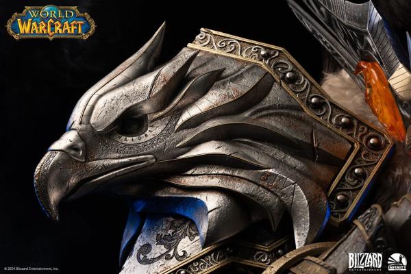 World of Warcraft Life Size Bust 1/1 Varian Wrynn 120 cm 8