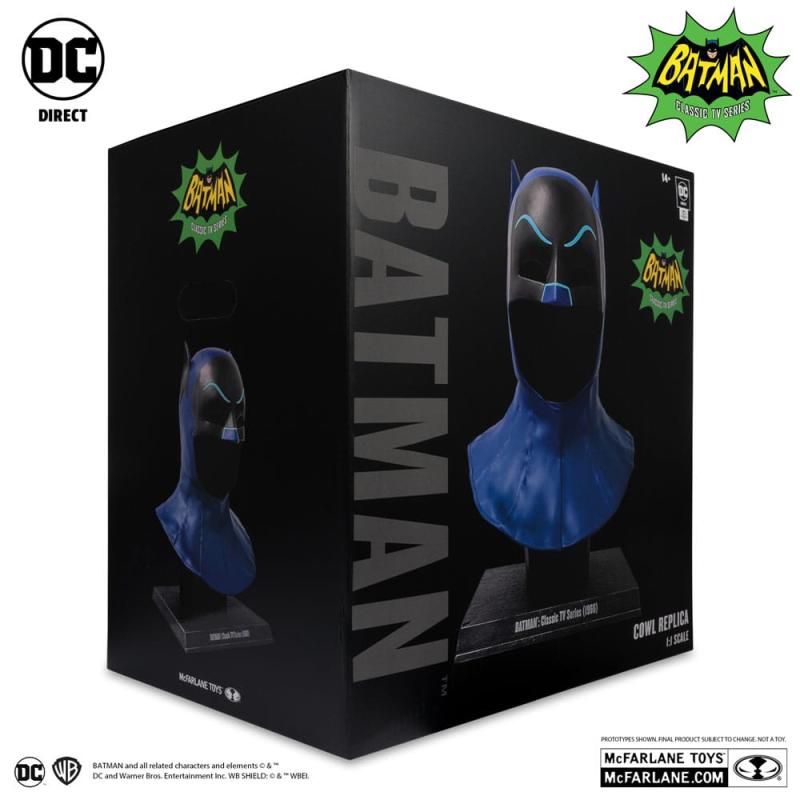 Batman 1966 DC Direct Replica 1/1 Batman Cowl 53 cm