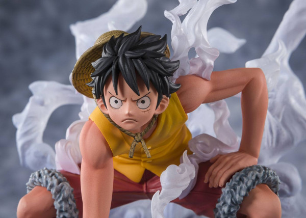 One Piece FiguartsZERO PVC Statue Monkey D. Luffy Summit Battle Reissue 12 cm 1