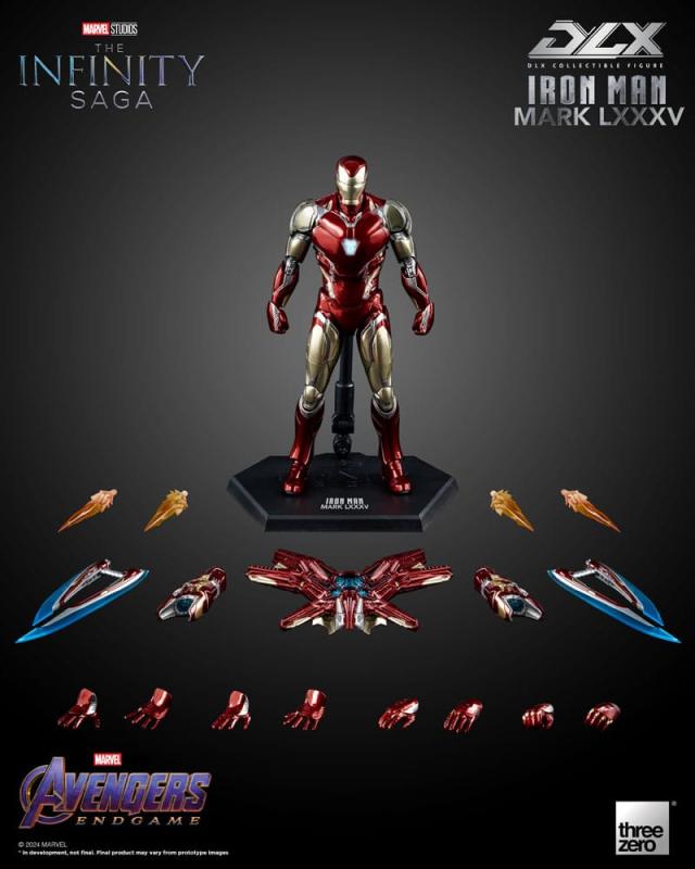 Infinity Saga DLX Action Figure 1/12 Iron Man Mark 85 17 cm 1