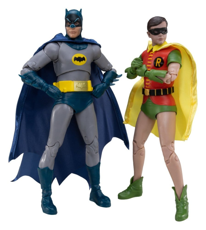 Batman Classic TV Series DC Multiverse McFarlane Collector Edition Action Figure 2-Pack Batman and R