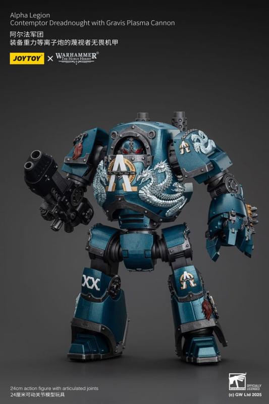 Warhammer The Horus Heresy Action Figure Alpha Legion Contemptor Dreadnought with Gravis Plasma Cann 2