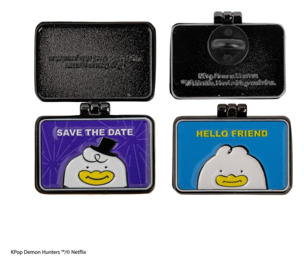 KPop Demon Hunters Pin Rujinu Letters 1