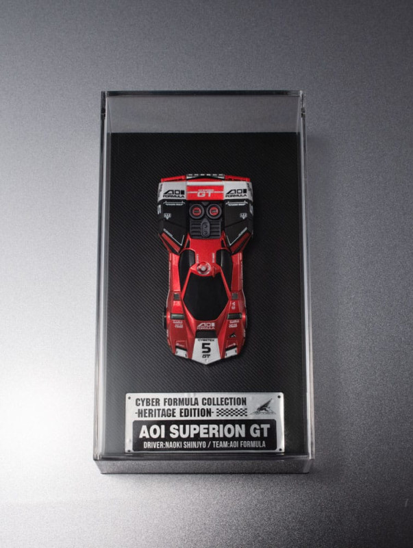Future GPX Cyber Formula Vehicle Aoi Superion GT Heritage Edition 7 cm 4